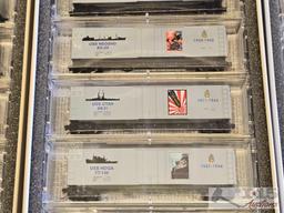 (6) Micro-Trains Battleship Row Model Train Sets