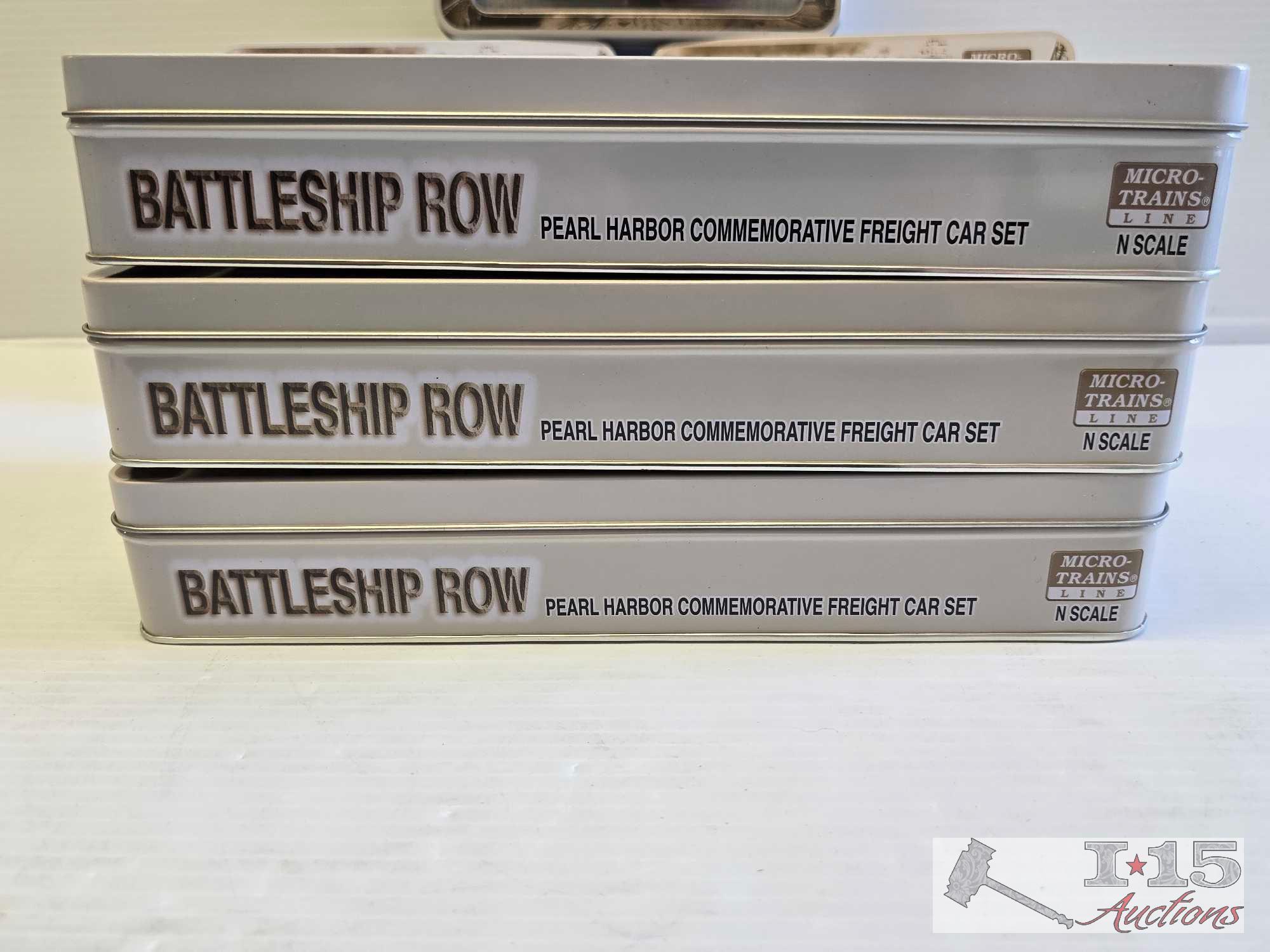 (6) Micro-Trains Battleship Row Model Train Sets