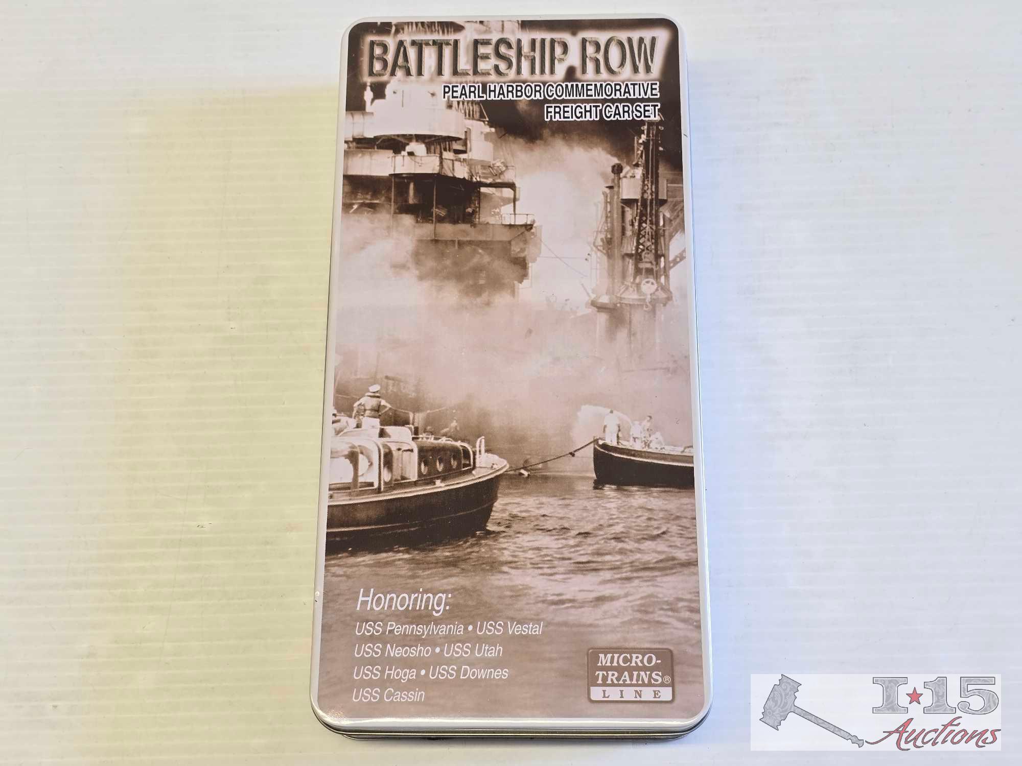 (6) Micro-Trains Battleship Row Model Train Sets