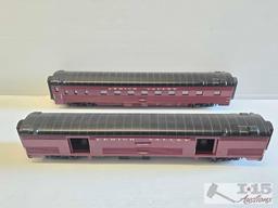 MTH Electric Trains 70' Scale Streamlined Passenger Car Set