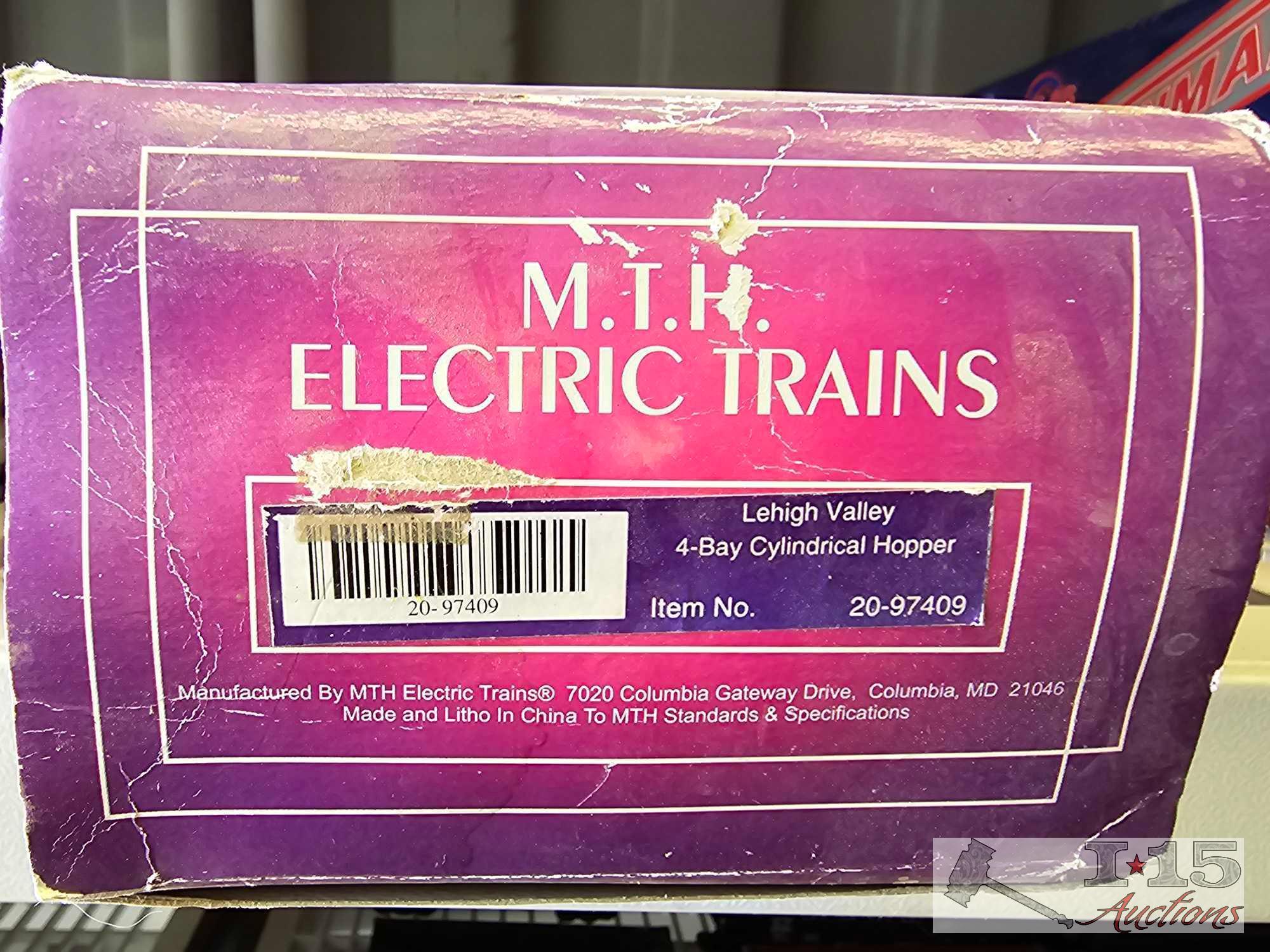 (5) MTH Electric Trains O-Scale Model Trains