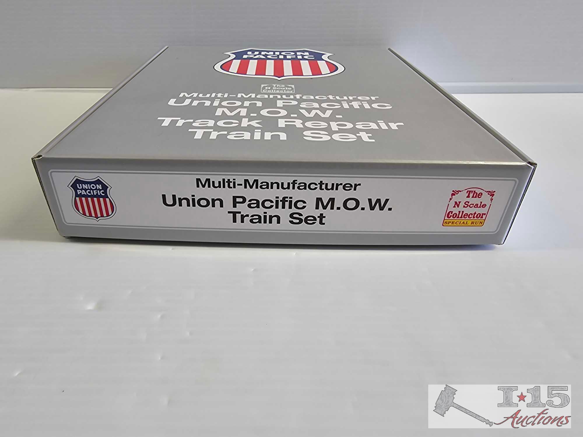 The N-Scale Collector Multi-Manufacturer Union Pacific MOW Track Repair Train Set