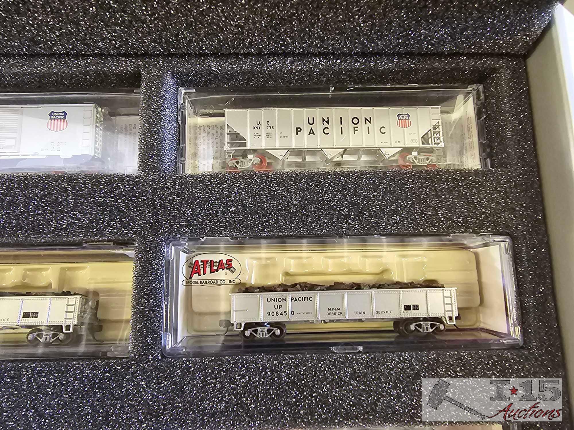 The N-Scale Collector Multi-Manufacturer Union Pacific MOW Track Repair Train Set