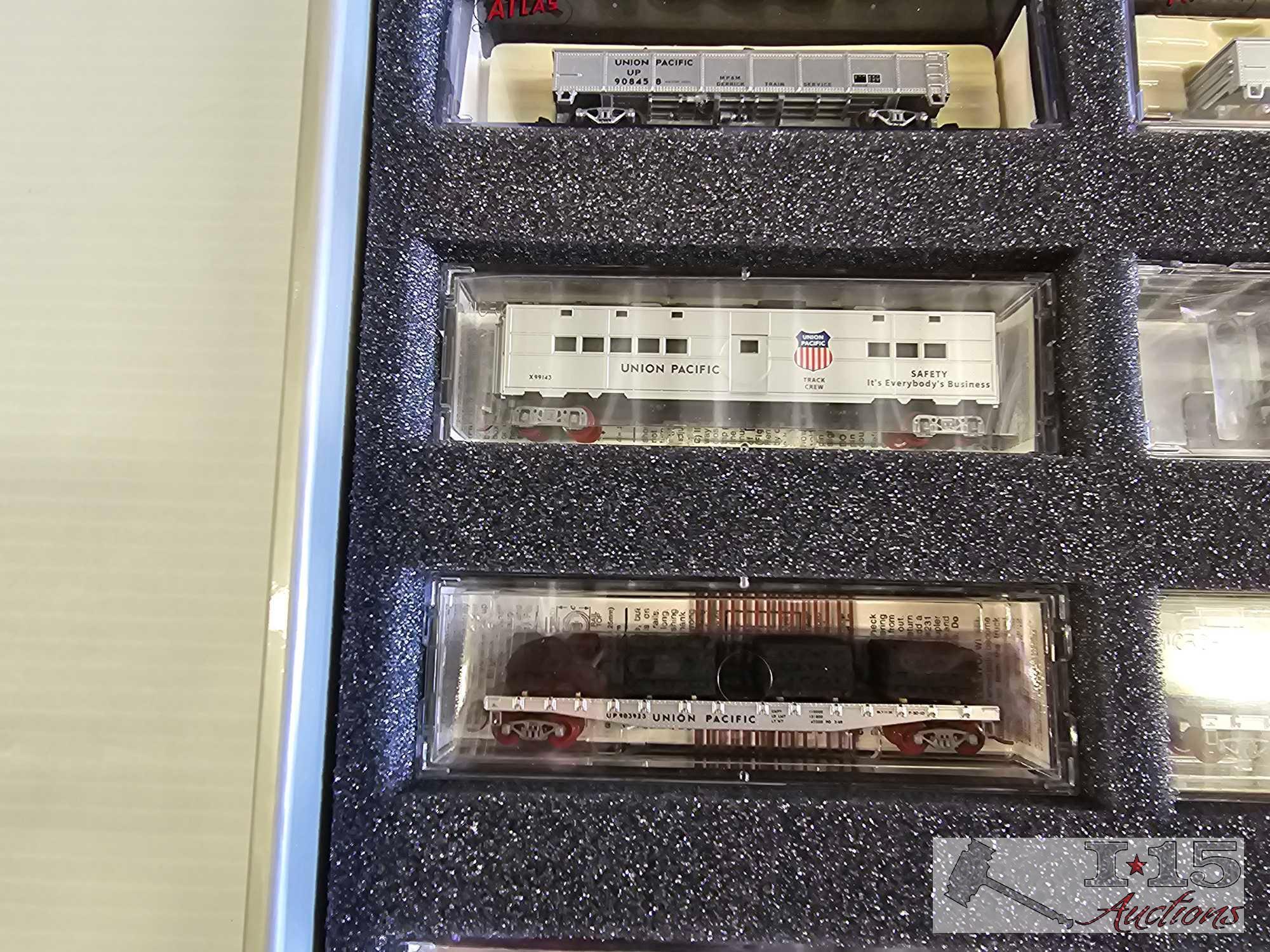 The N-Scale Collector Multi-Manufacturer Union Pacific MOW Track Repair Train Set