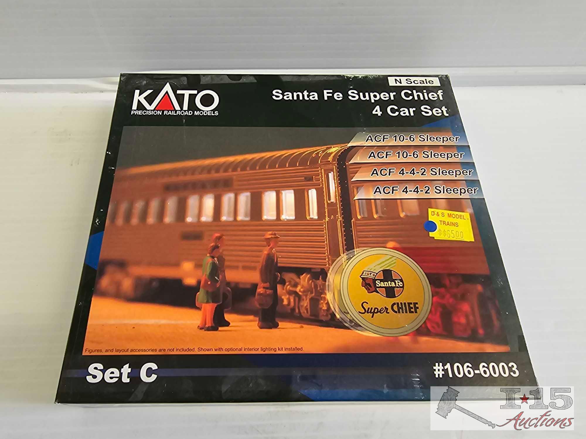 (2) Kato N-Scale Model Train Sets
