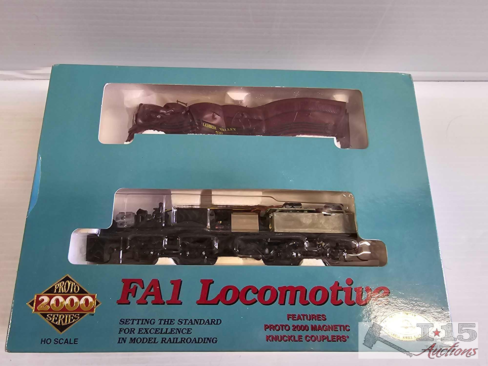 (2) Proto 2000 Series HO-Scale Locomotives