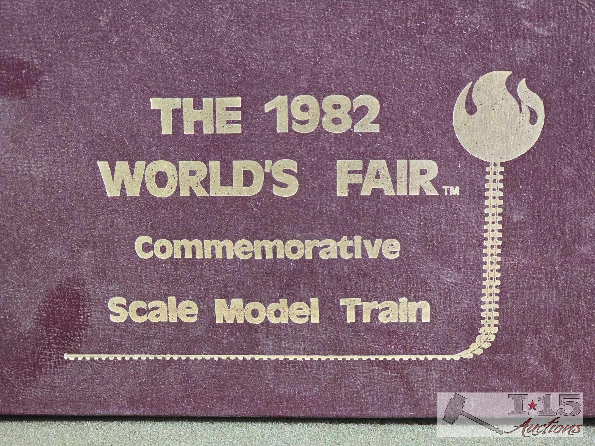 1982 World Fair Commemorative Scale Model Train