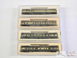 (9) Con-Cors N Scale Passenger Model Trains