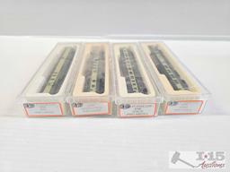 (9) Con-Cors N Scale Passenger Model Trains