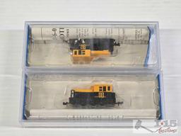 (6) Bachmann N Scale Locomotive Model Trains