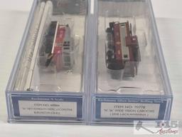(5) Bachmann N Scale Locomotive Model Trains