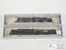 (4) Bachmann N Scale Locomotive Model Trains