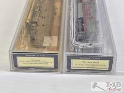 (5) Bachmann N Scale Locomotive Model Trains