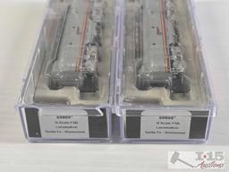 (5) N Scale Locomotive Model Trains