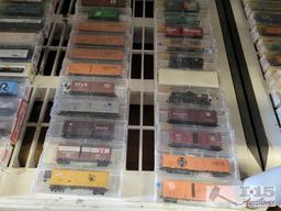 (73) Micro Trains N - Scale Model Train Cars