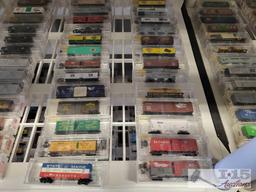 (73) Micro Trains N - Scale Model Train Cars