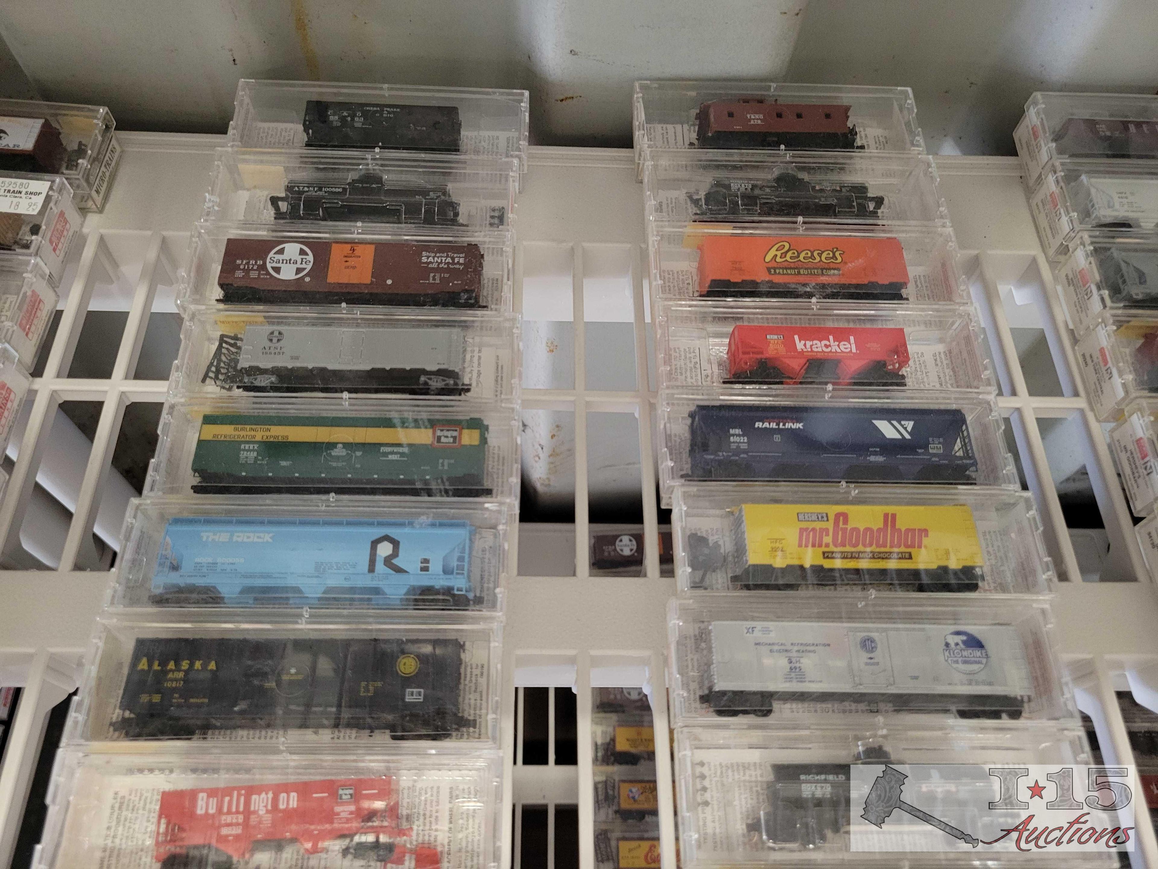 (78) Kadee N - Scale Passenger Model Train & Train Cars