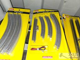 Miniature Train Tracks, Magne-matic Couplers, and Accessories