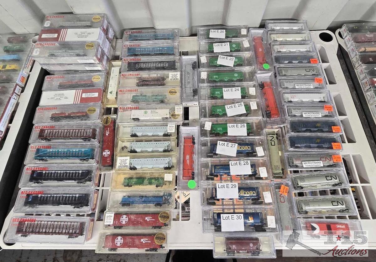 (64) N-Scale Model Train