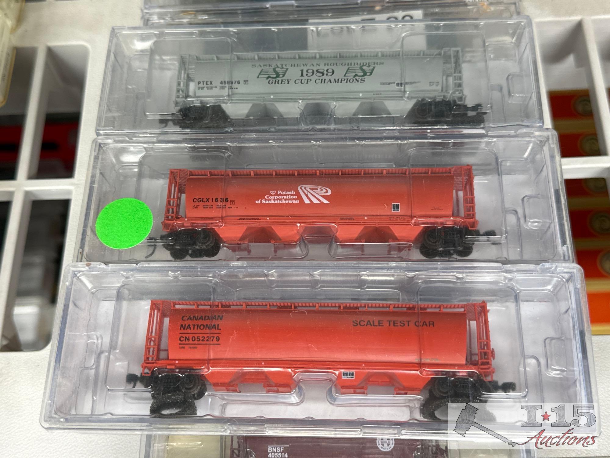 (64) N-Scale Model Train
