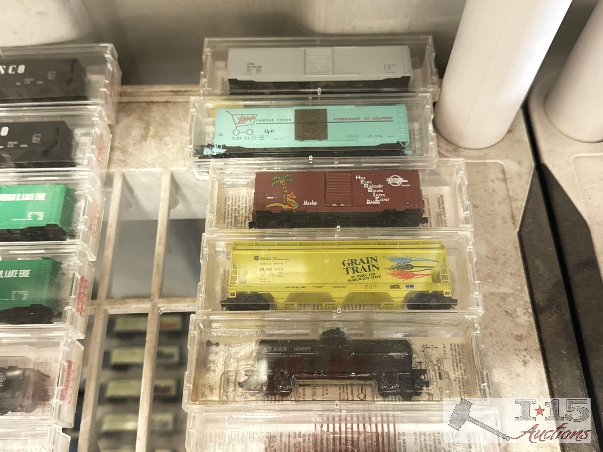 (80) Micro-Train N-Scale Model Trains