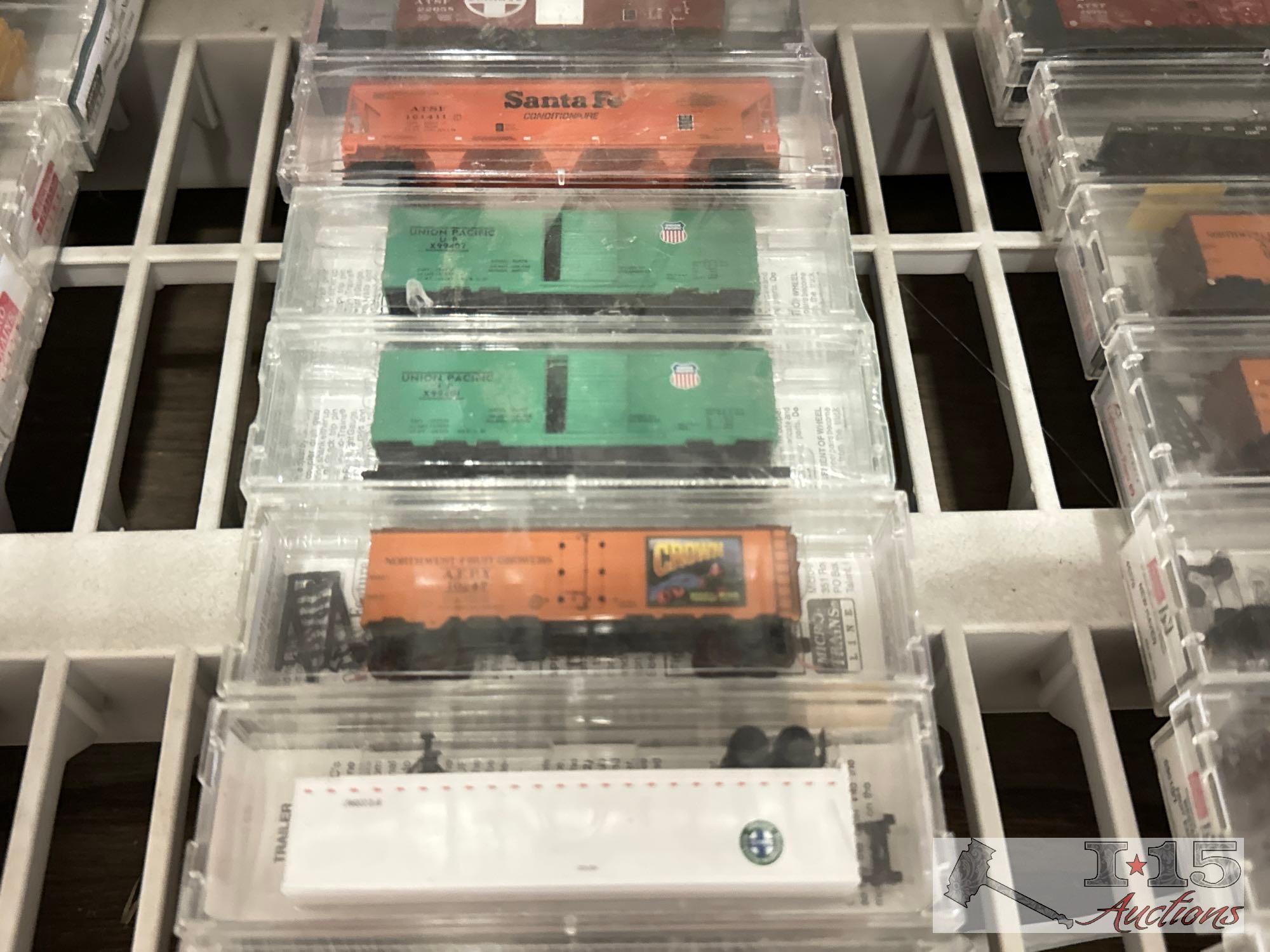 (75) Micro-Trains N-Scale Model Trains