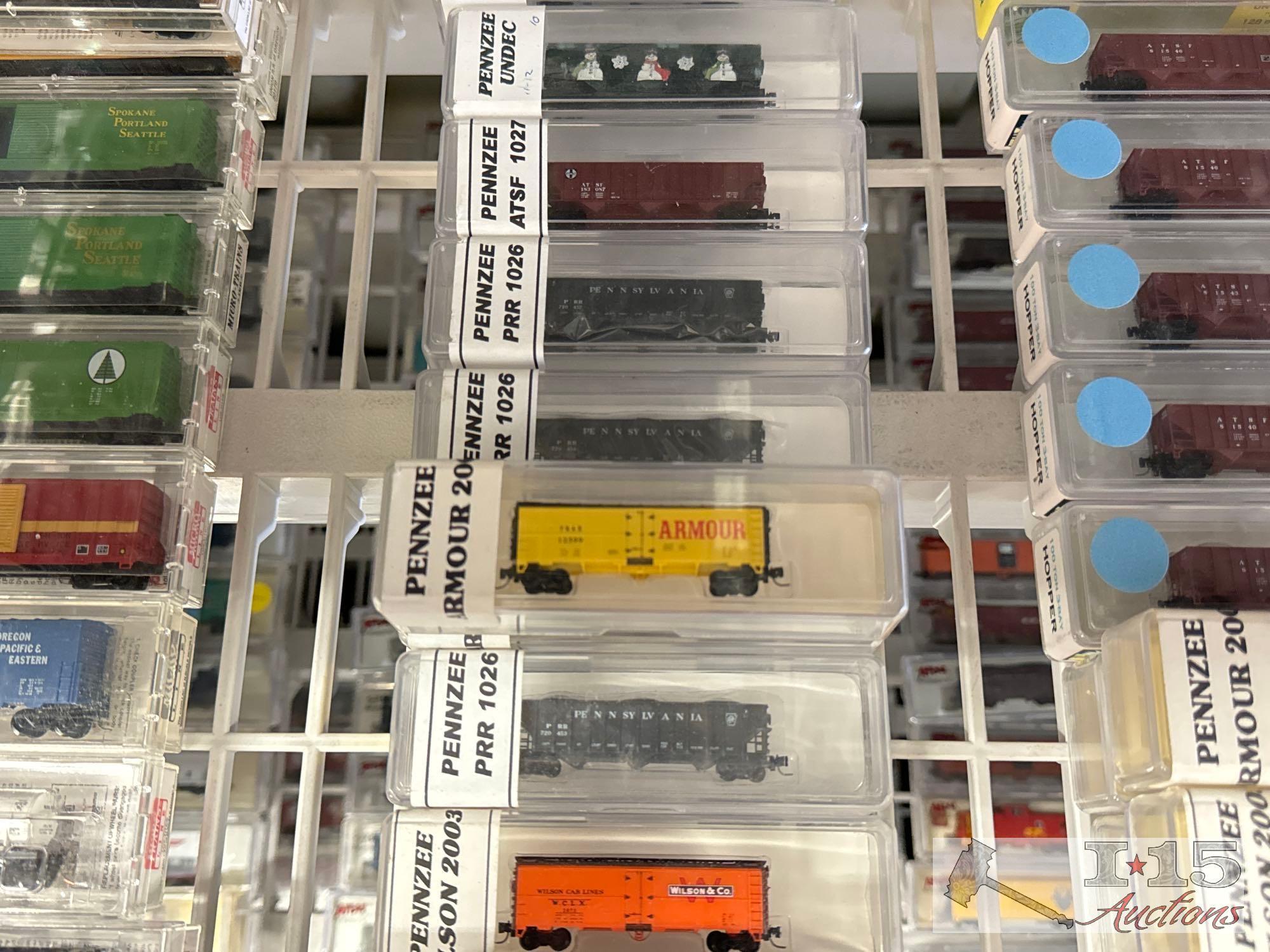 (83) Micro-Trains & Pennzee N & Z Scale Model Trains