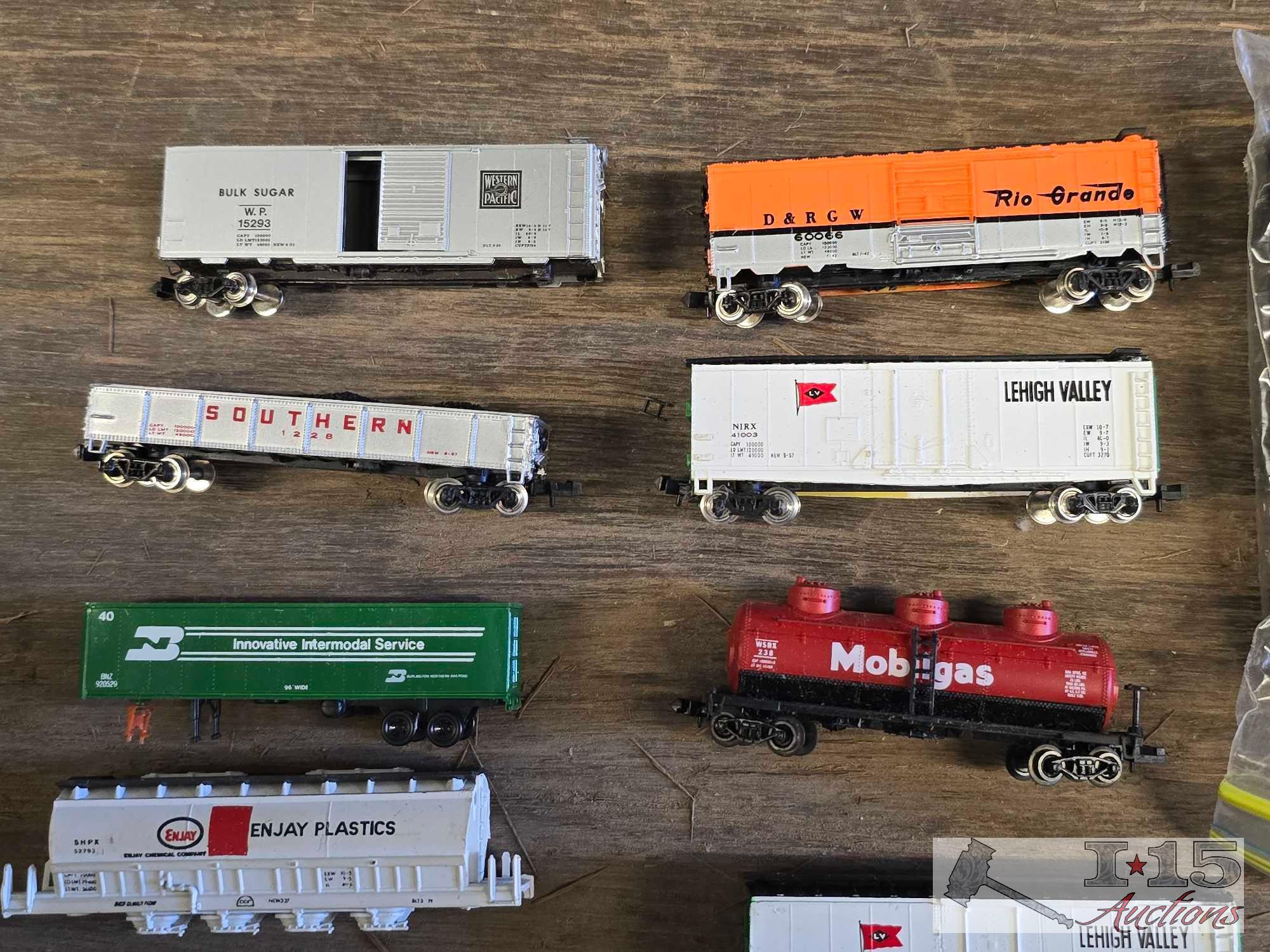 Assorted Model Trains