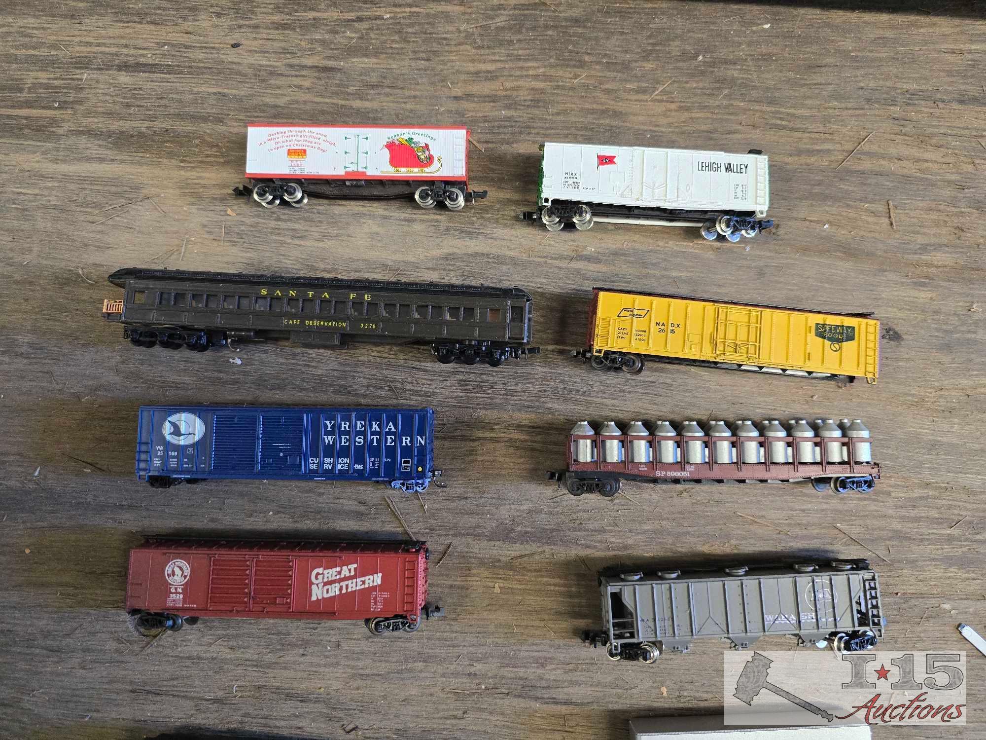 Assorted Model Trains