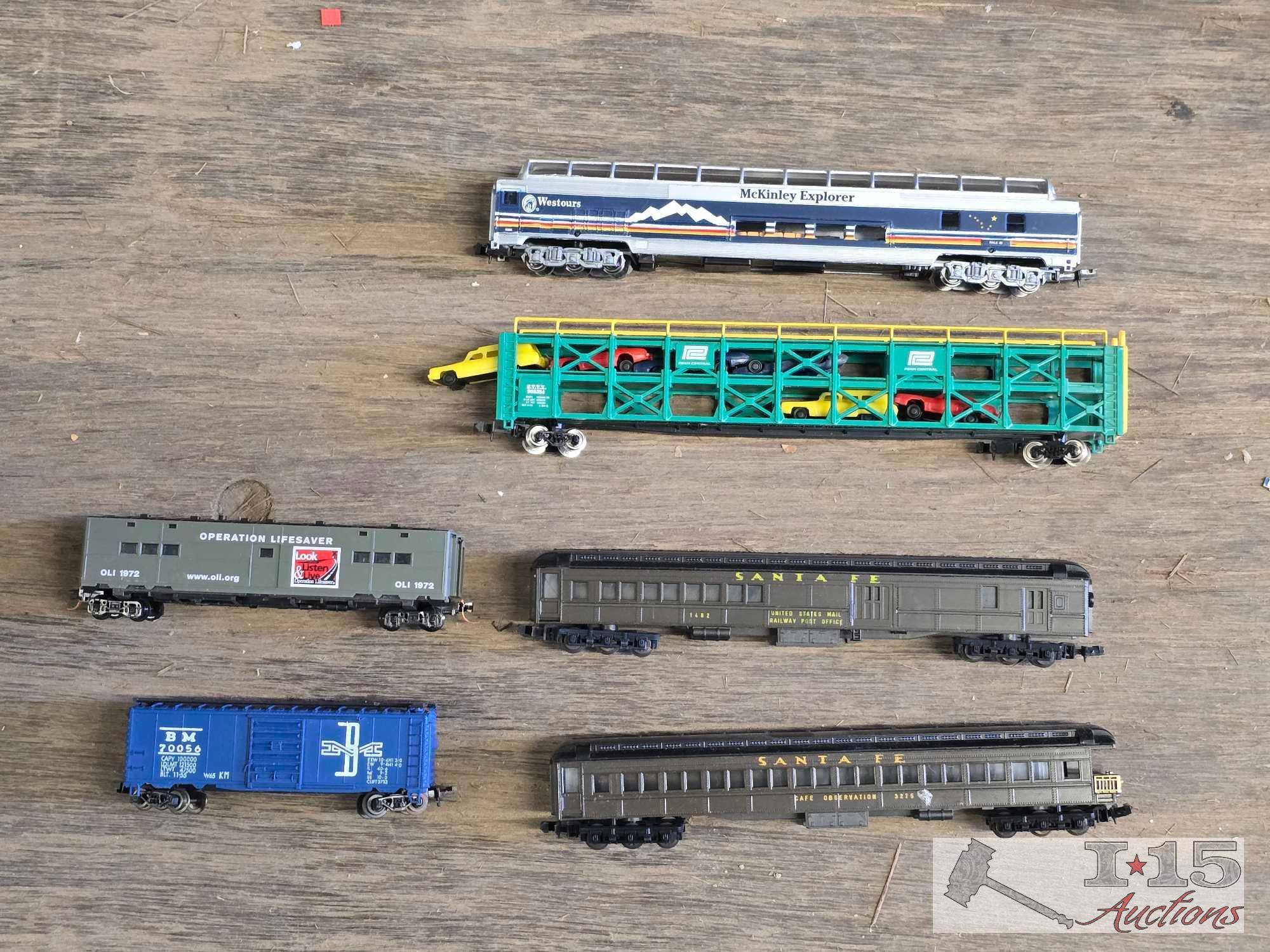 Assorted Model Trains