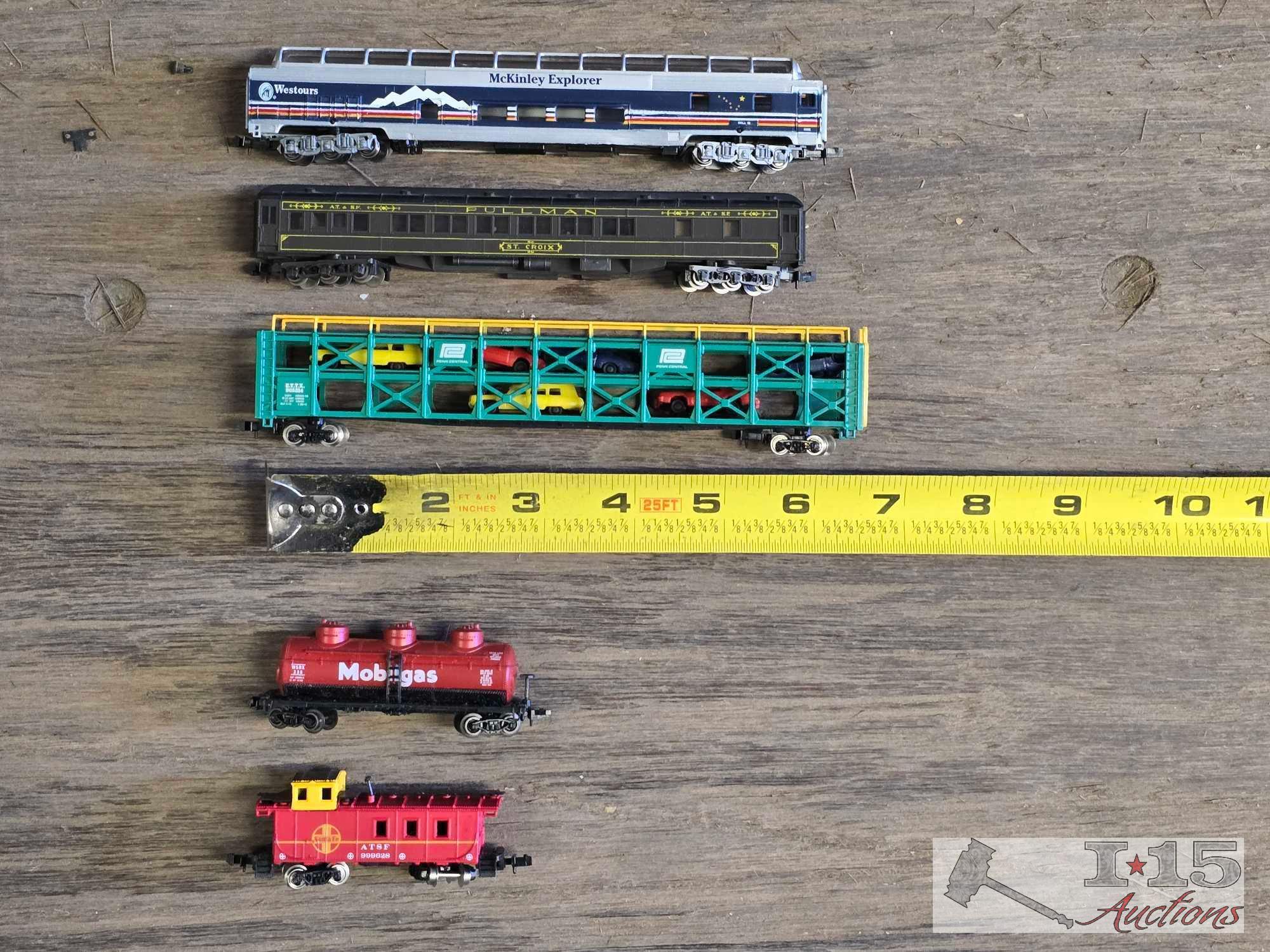 Assorted Model Trains