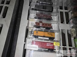 (65) Assorted N-Scale Model Trains