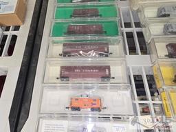 (42) Assorted N-Scale Model Trains