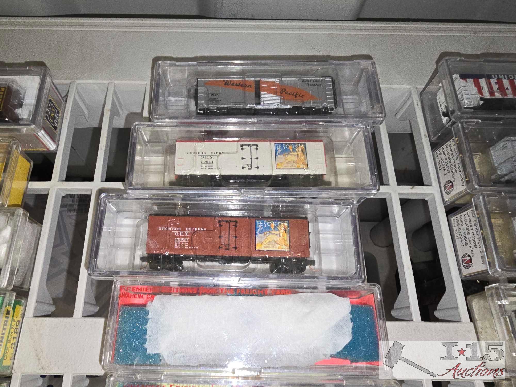 (63) Assorted N-Scale