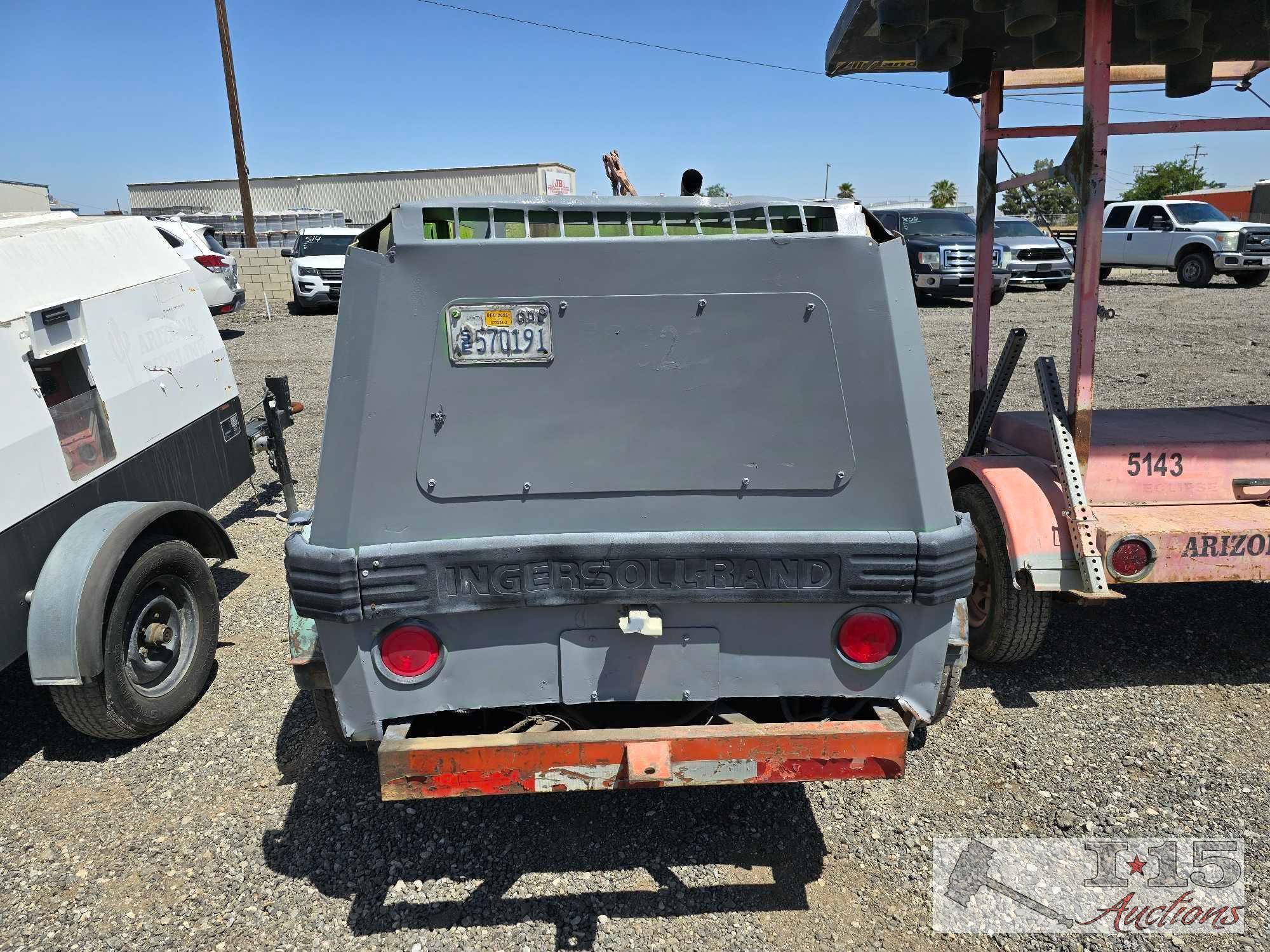 Ingersoll Rand Air Compressor with Key