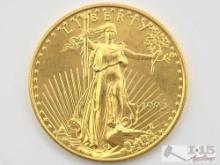 1993 $50 American Gold Eagle Coin, 1oz
