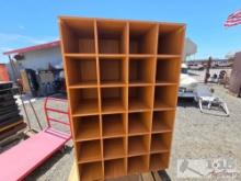 Wooden Book Shelf