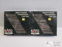 (2) Kato N-Scale Model Train Sets