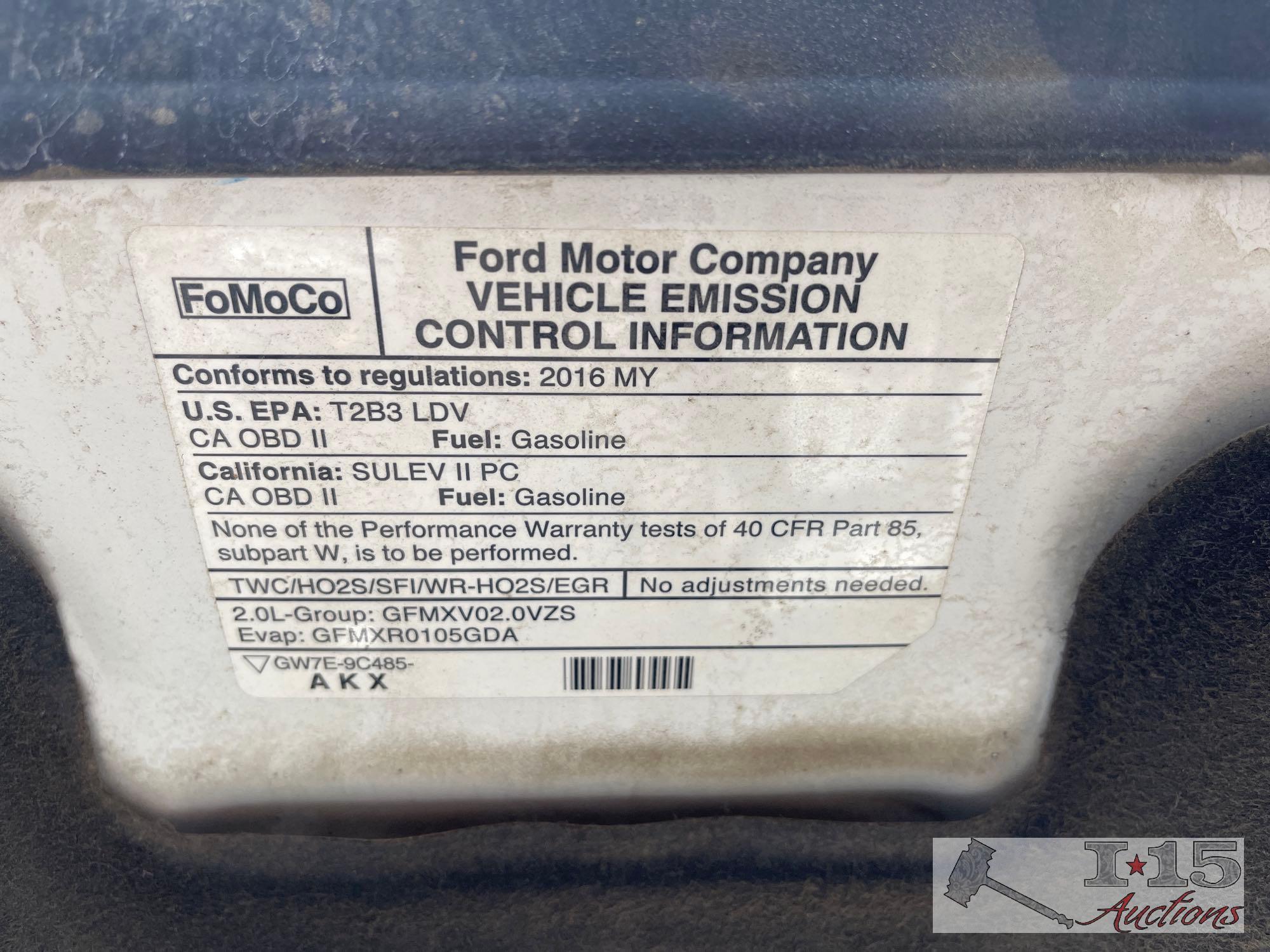 2016 Ford Fusion Hybrid