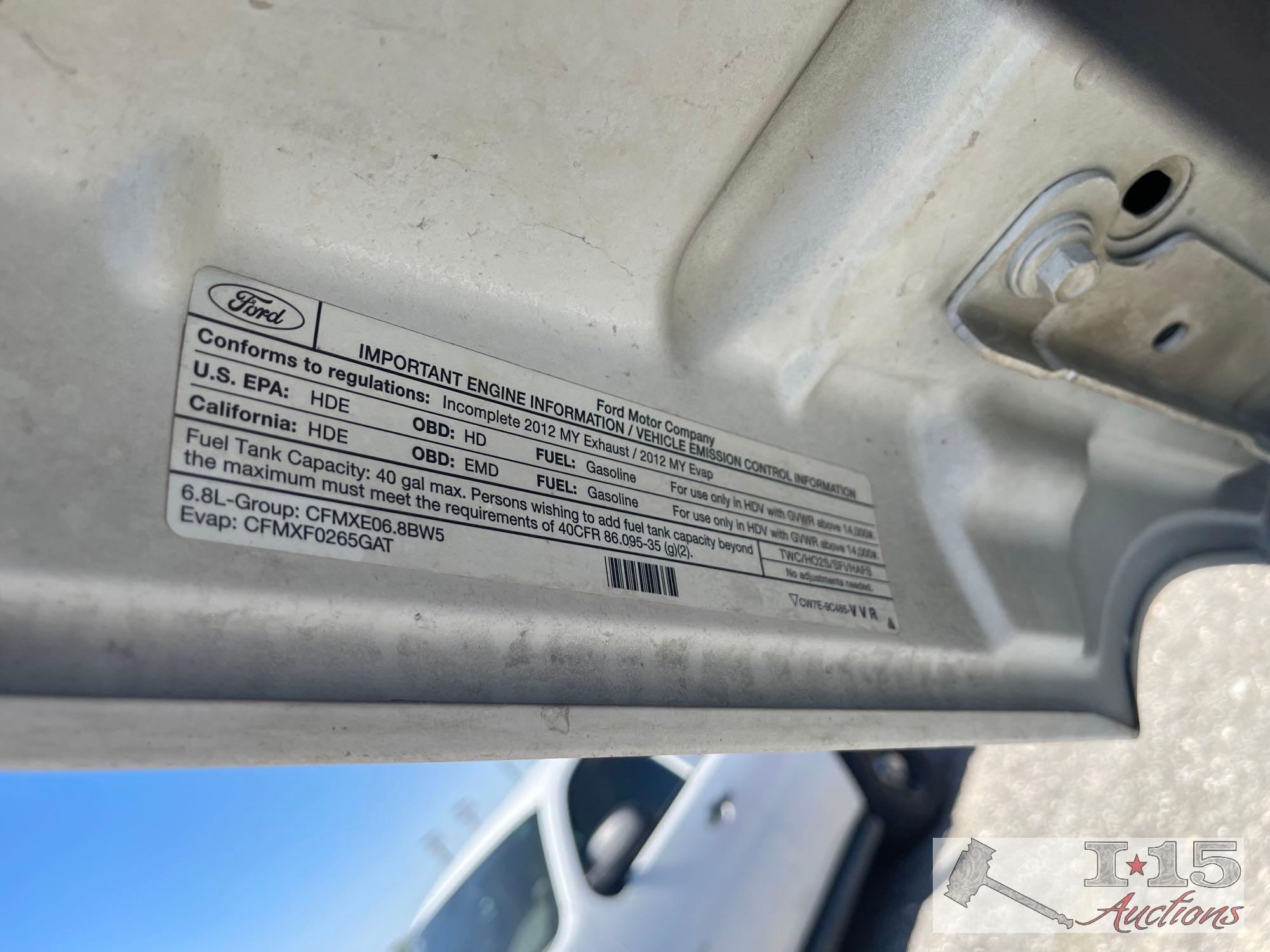2012 Ford F-550
