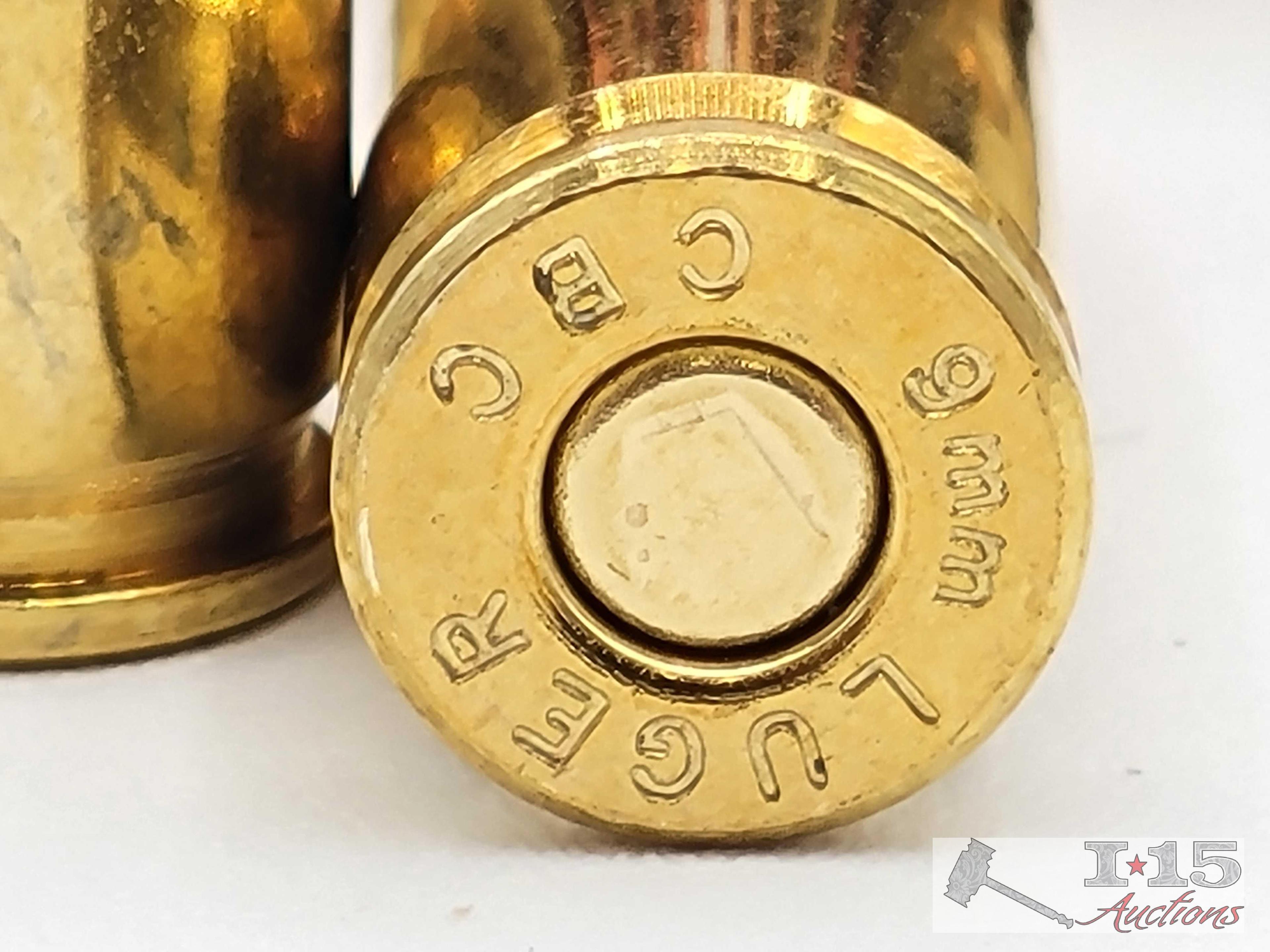 .357 Mag and 9mm Luger Ammo