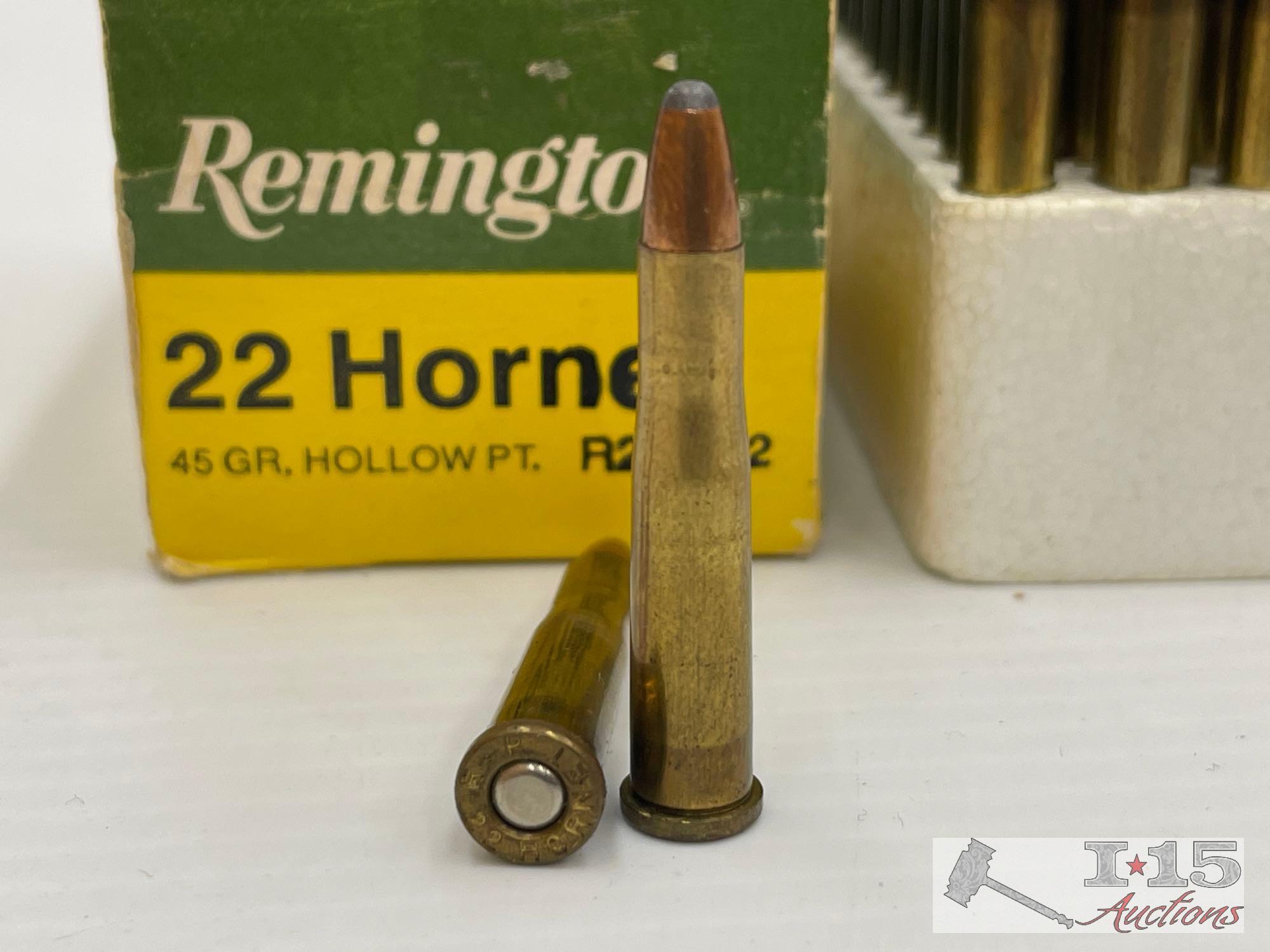 Over 250 Rounds of .22 Hornet Ammo