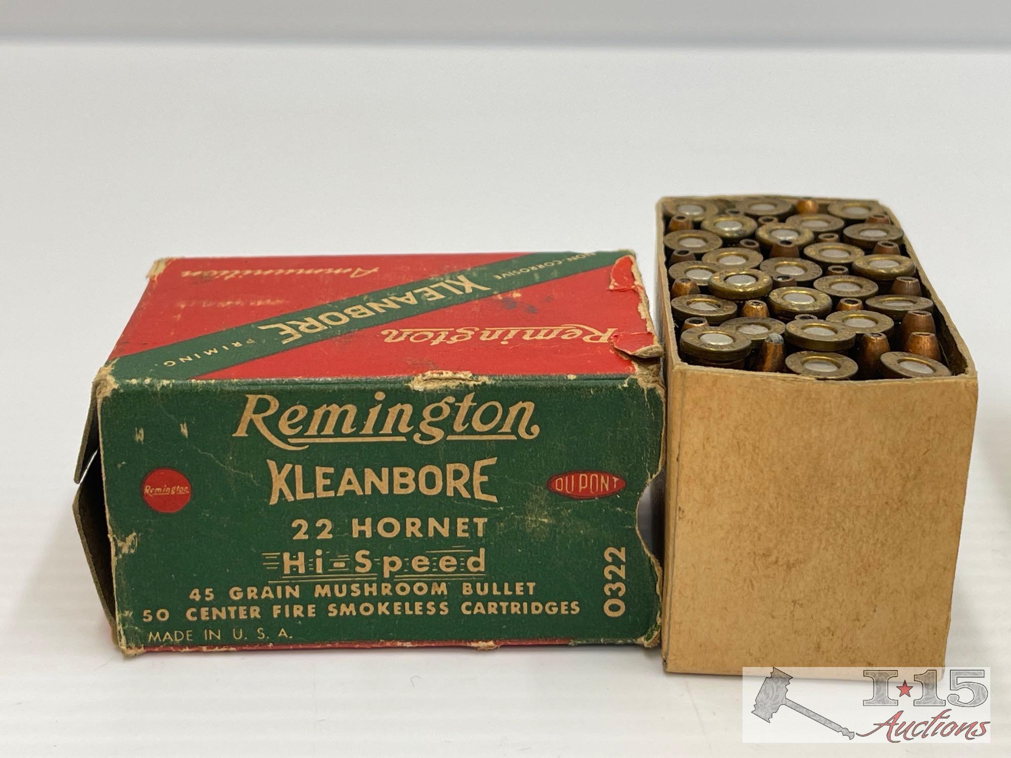 Over 250 Rounds of .22 Hornet Ammo