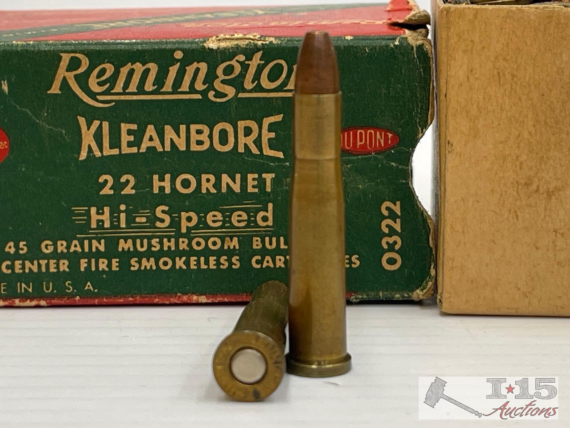 Over 250 Rounds of .22 Hornet Ammo