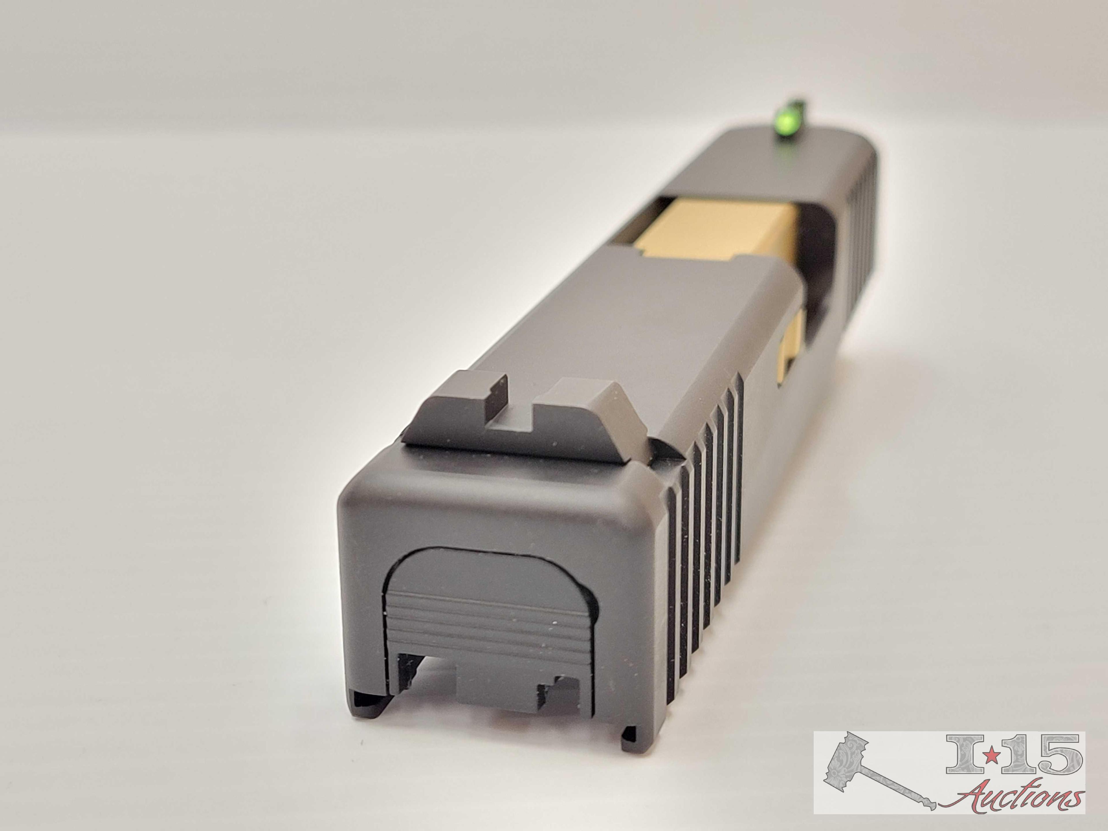 9mm Glock Slide with Barrel & Spring