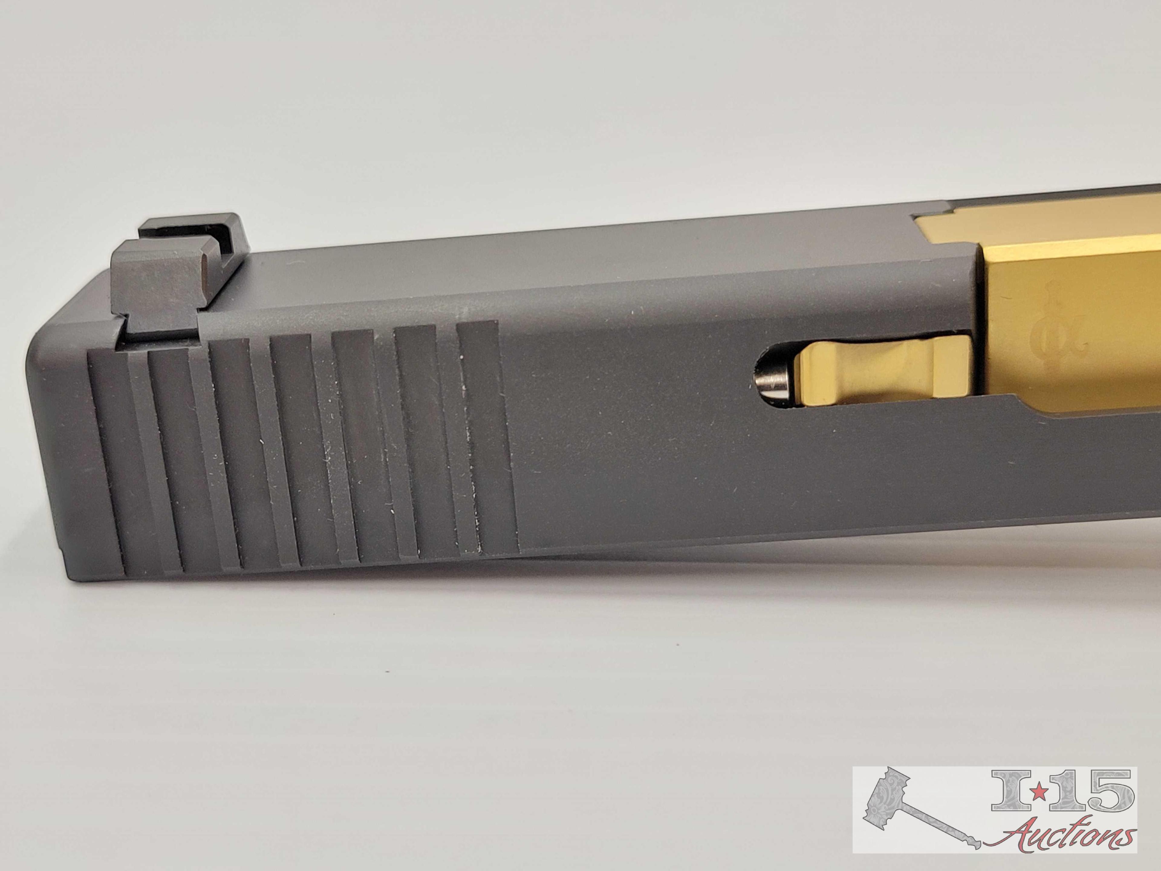 9mm Glock Slide with Barrel & Spring
