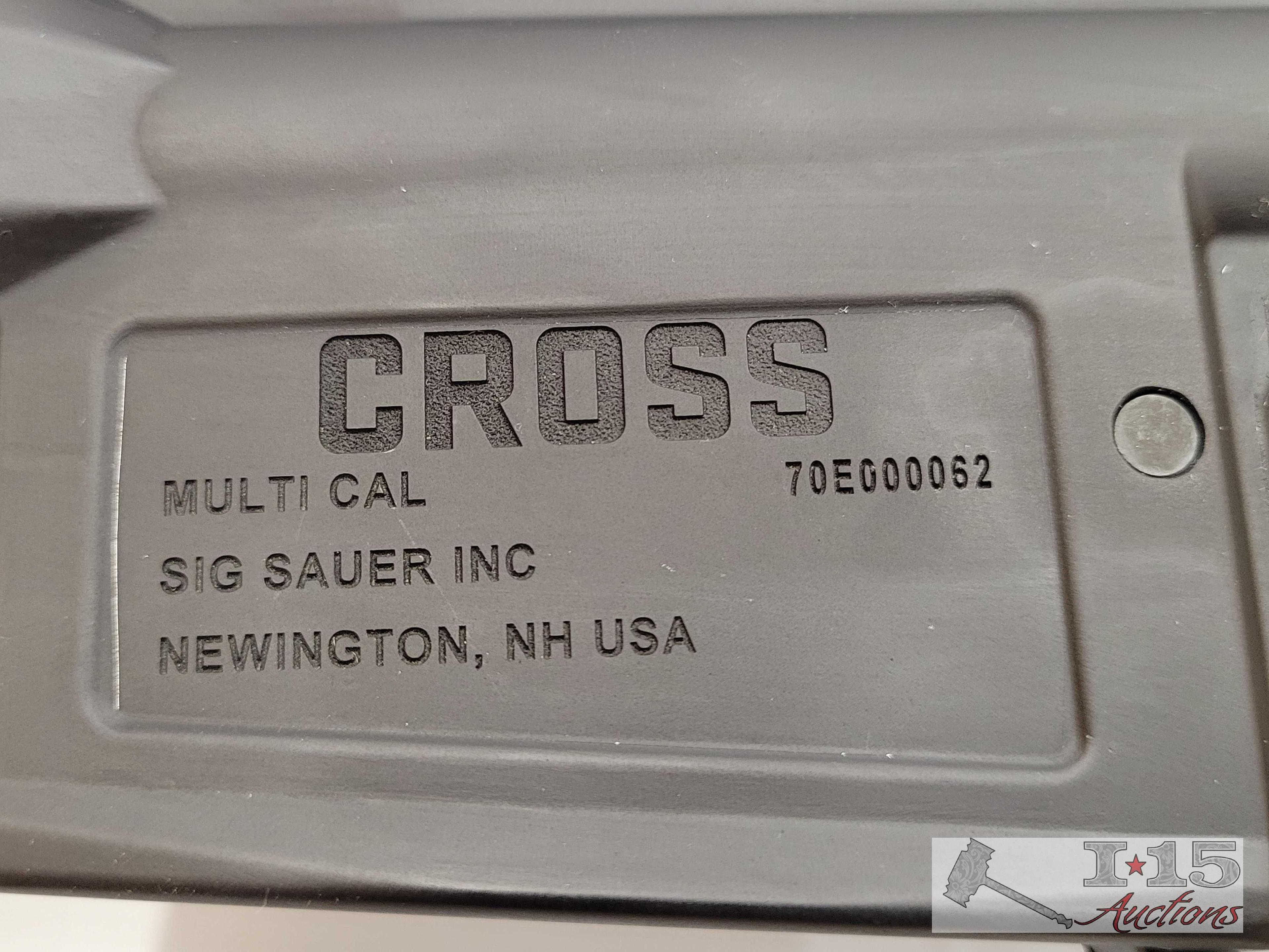 Sig Sauer Cross .308 Bolt-Action Rifle