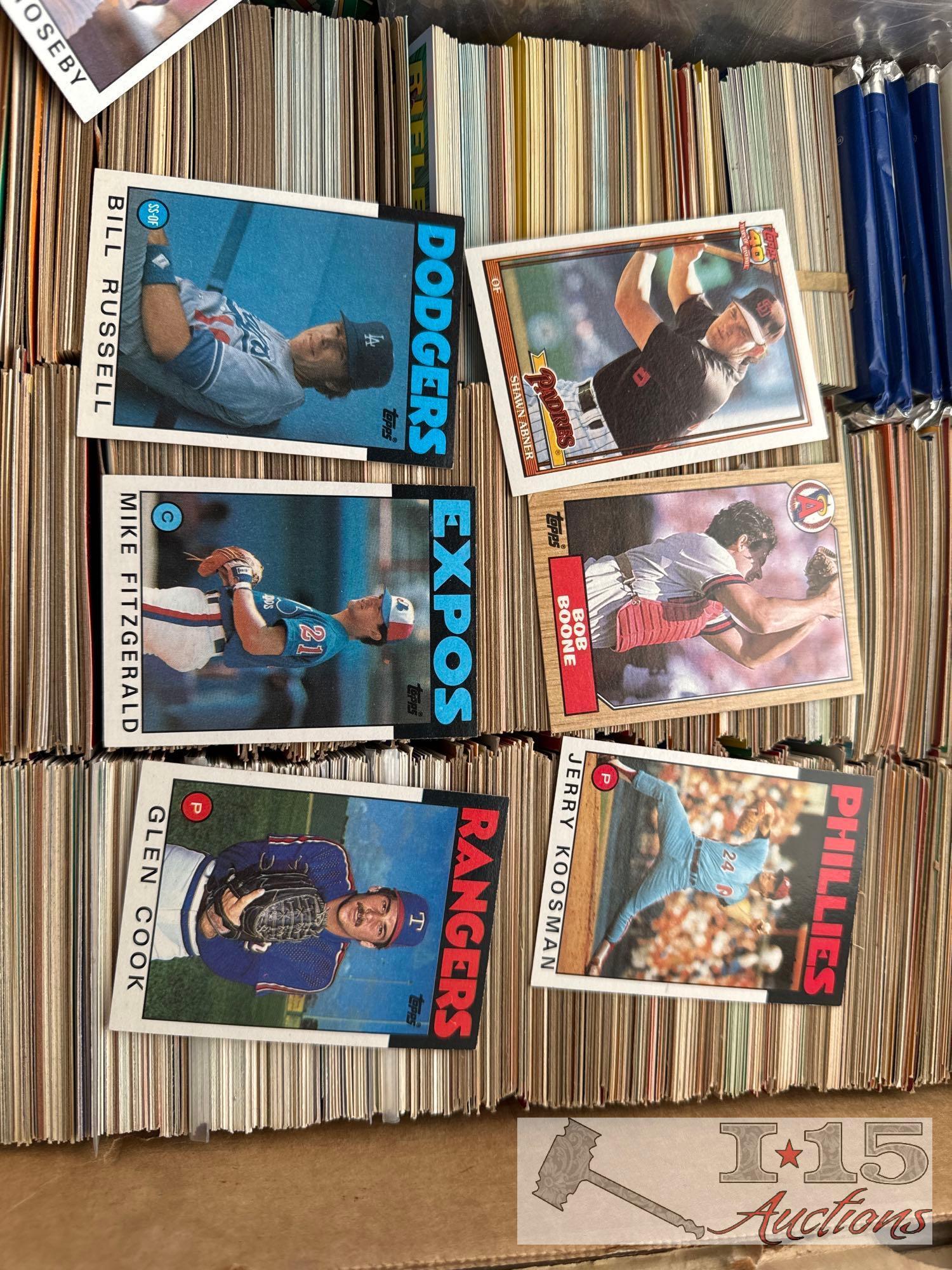 Over 2000 Baseball Cards
