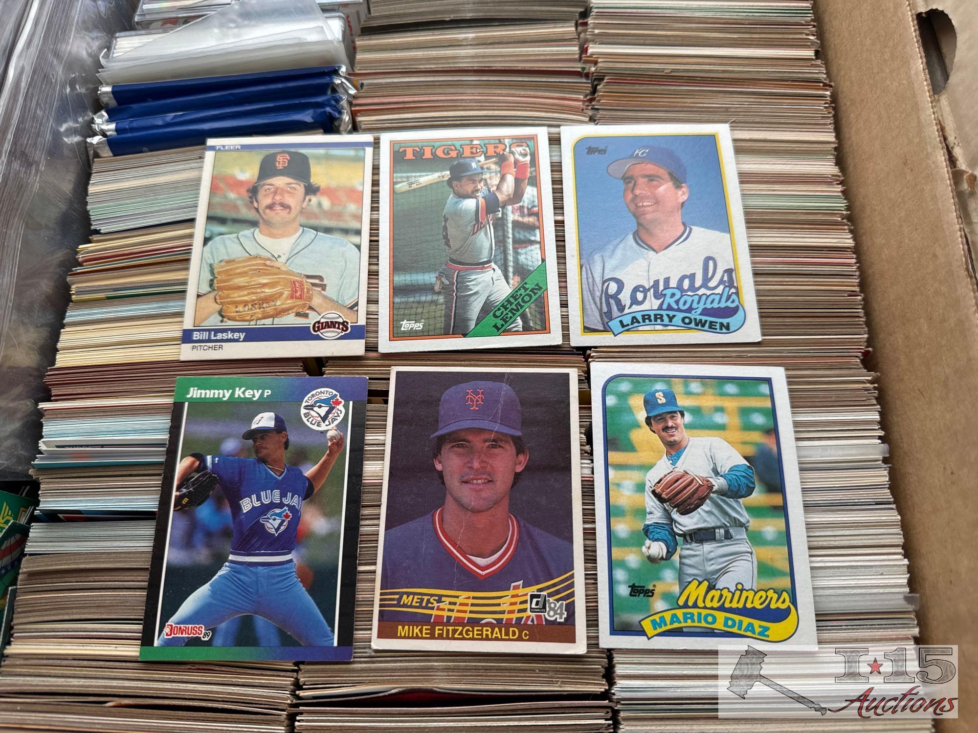 Over 2000 Baseball Cards