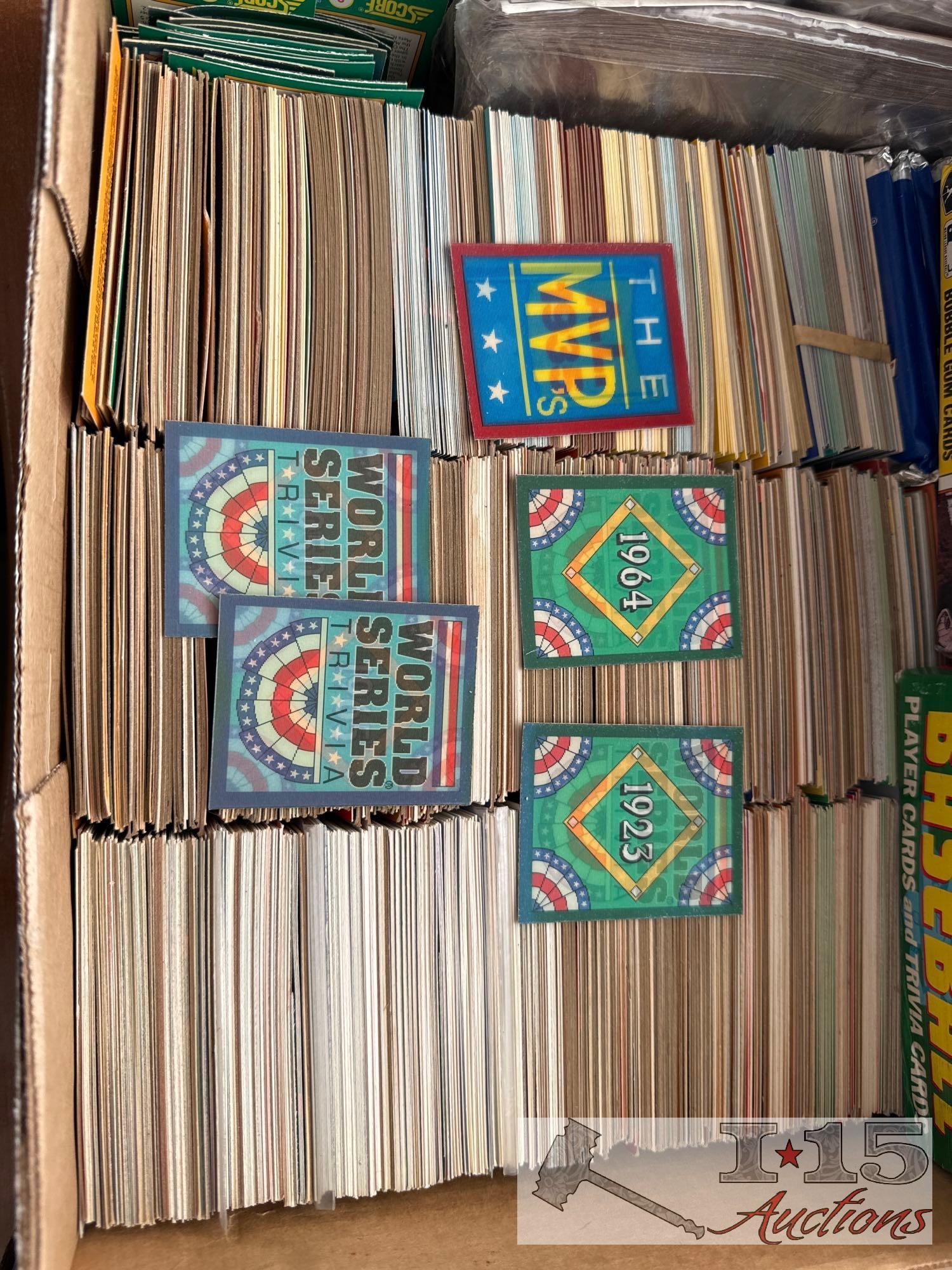 Over 2000 Baseball Cards